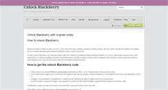 Desktop Screenshot of blackberryunlocksim.com